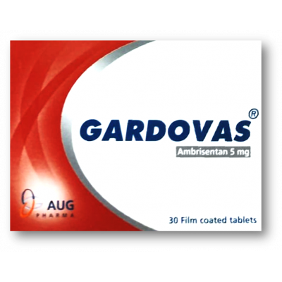 GARDOVAS 5 MG ( AMBRISENTAN ) 30 FILM-COATED TABLETS